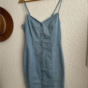 Denim summer dress women’s medium
